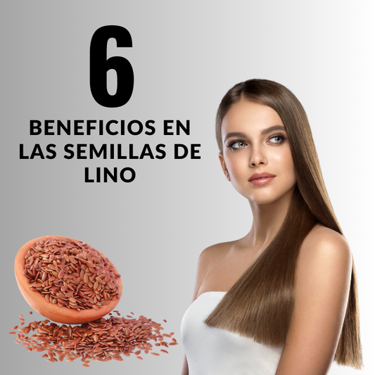 ¿Qué beneficios aportan las semillas de lino para el cabello?