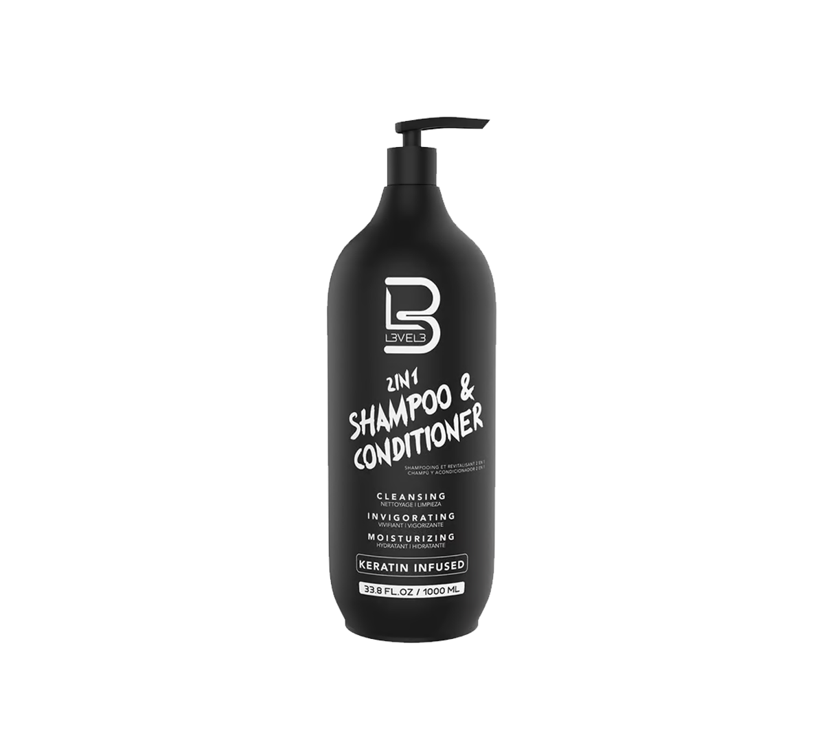 Shampoo y Acondicionador 2 en 1 1000ml Level 3