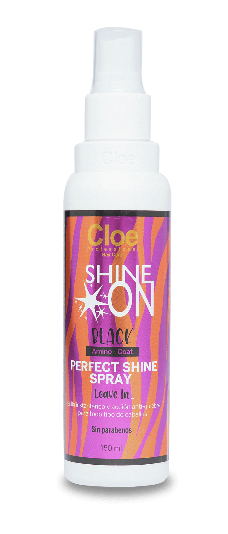 Spray Cloe Shine On Black 150ml