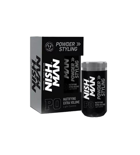 Polvo Texturizador P0 Extra Volumen Matte 20 Gr Nishman
