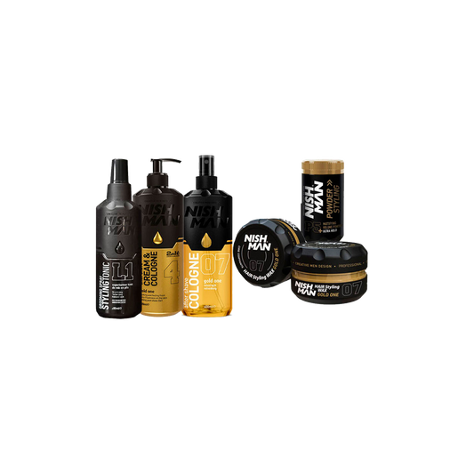 Kit Barbería Regalo Nishman Black