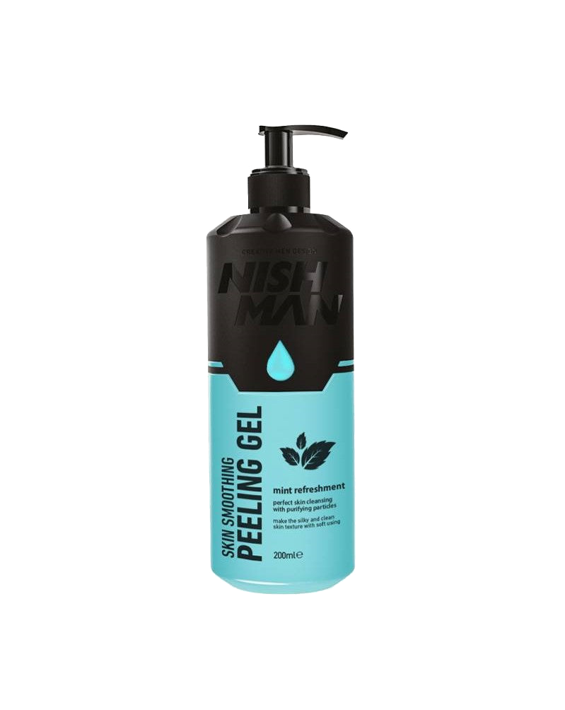 Gel Exfoliante Limpador Menta 200ml Nishman