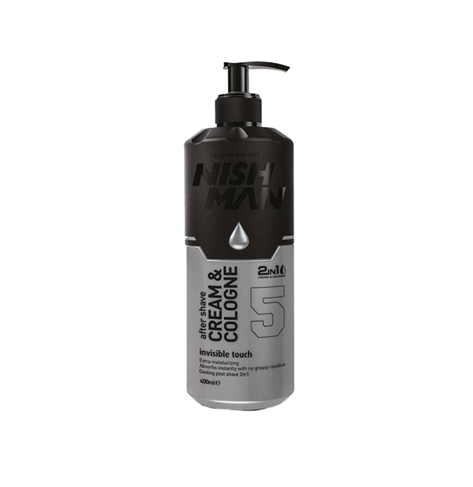 After Shave Cream & Cologne N°05 Invisible Touch 400ml Nishman