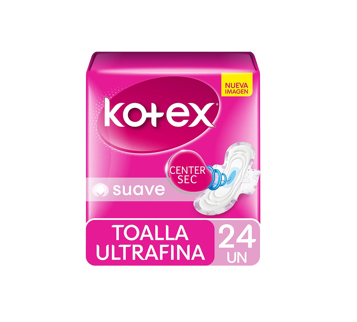 Kotex Toalla Ultrafina con Alas - 24 Uni