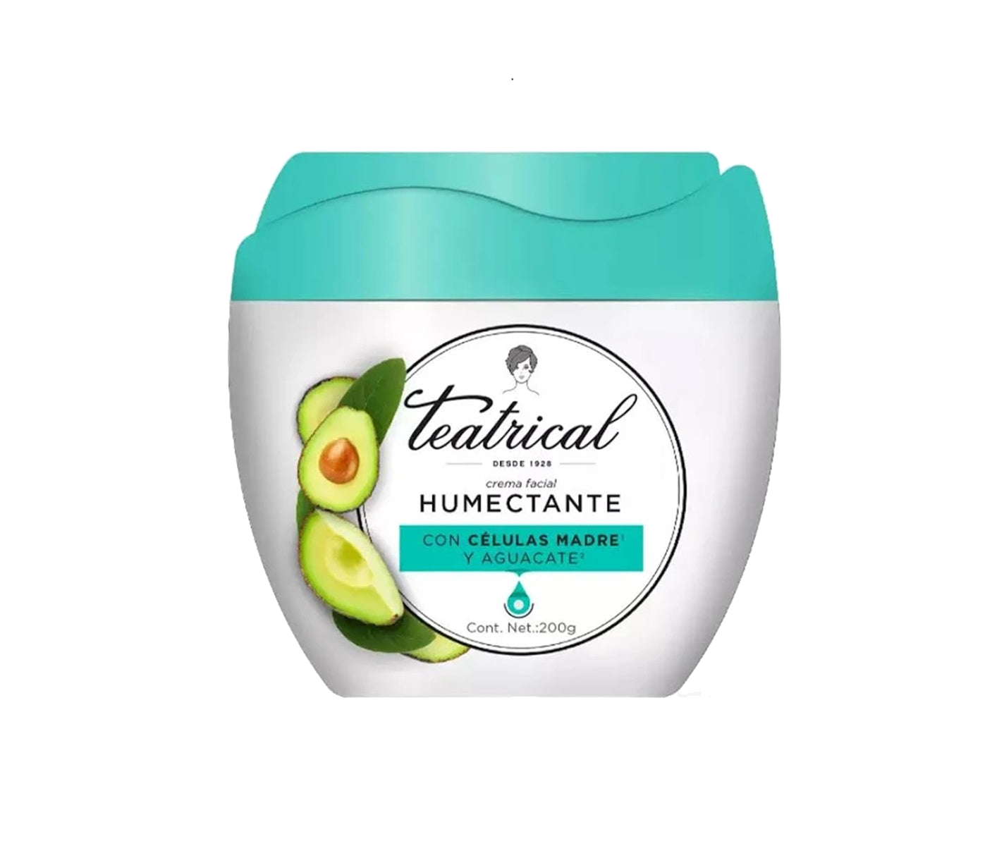 Crema Facial Humectante De Aguacate 200 gr