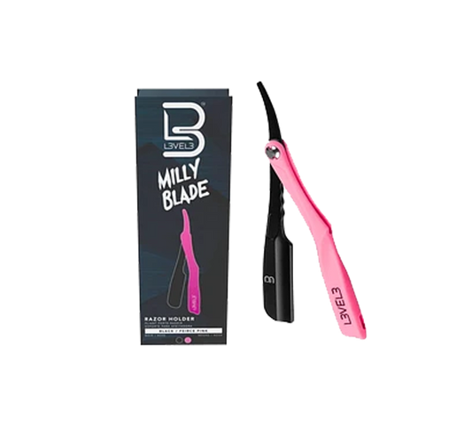 Soporte para Afeitadora Milly Negro/Rosa – Level 3