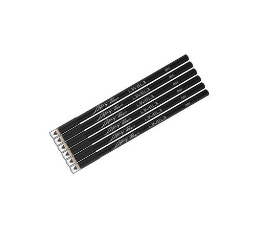 Lápiz Delineador Negro 6 Pzs Level 3