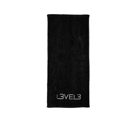 Toalla Profesional para Afeitar Negra Level 3