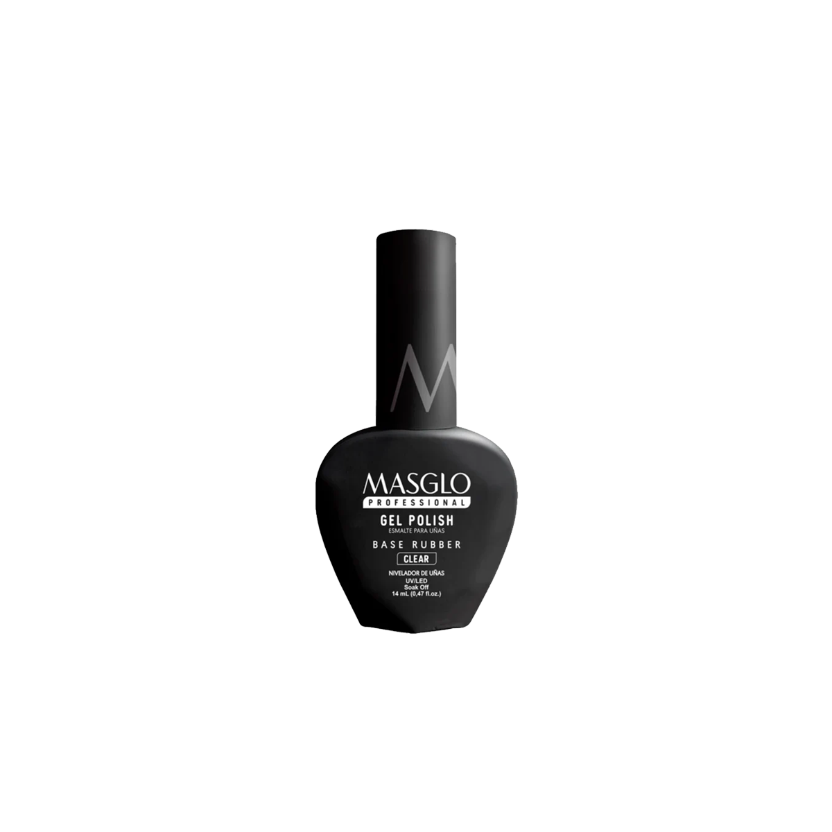 Gel Polish Base Rubber Clear Masglo