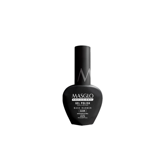 Gel Polish Base Rubber Clear Masglo