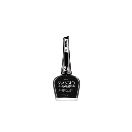 Gel Esmalte Evolution Negro de Masglo
