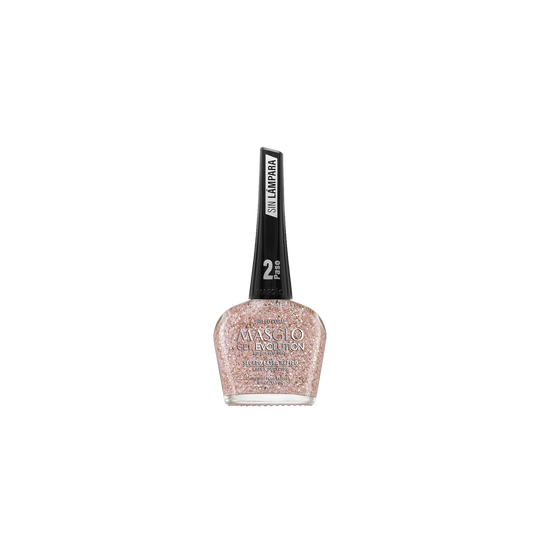 Gel Evolution Esmalte Brillo Coral de Masglo