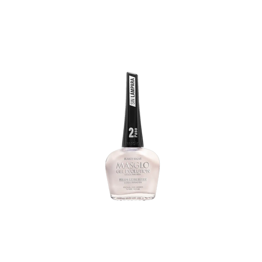 Gel Evolution Esmalte Blanco Nácar de Masglo