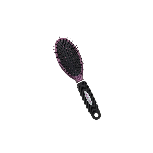 Cepillo Ovalado Acolchado Morado Revlon