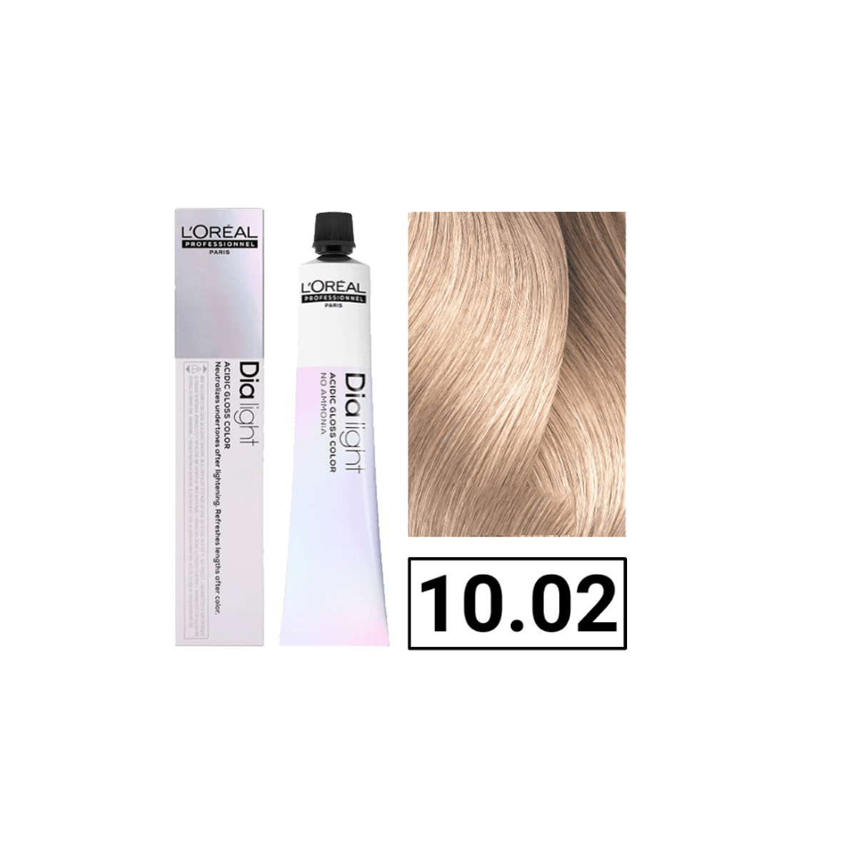 Tinte Loreal Dia Light 10.02