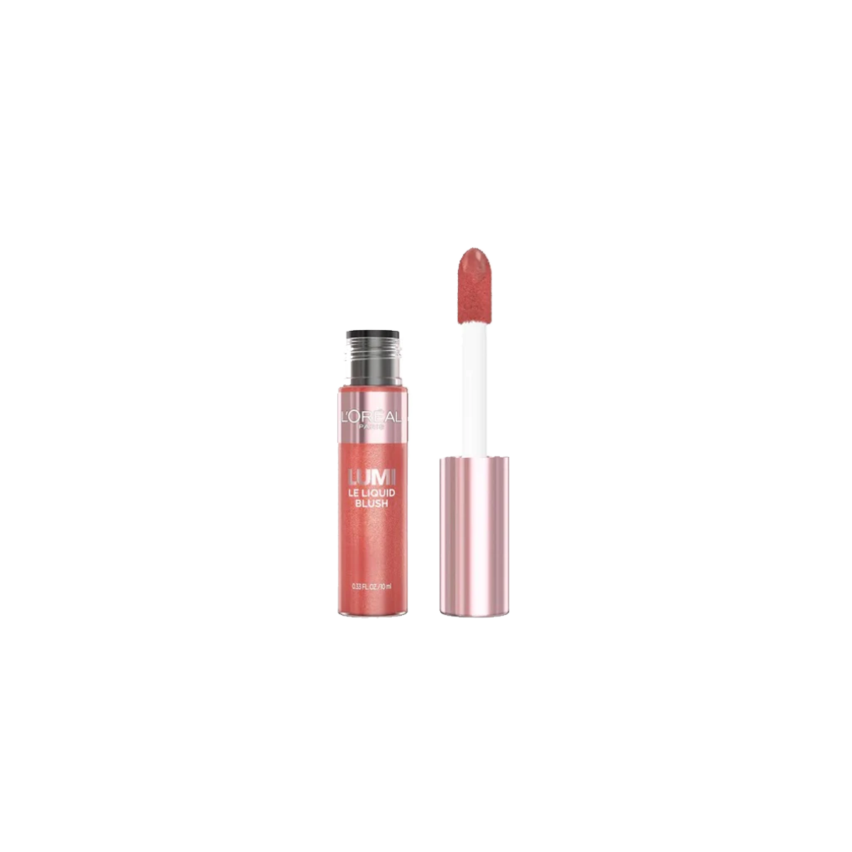 Rubor Lumi Le Liquid Blush en el tono 630 Glowy True Rose