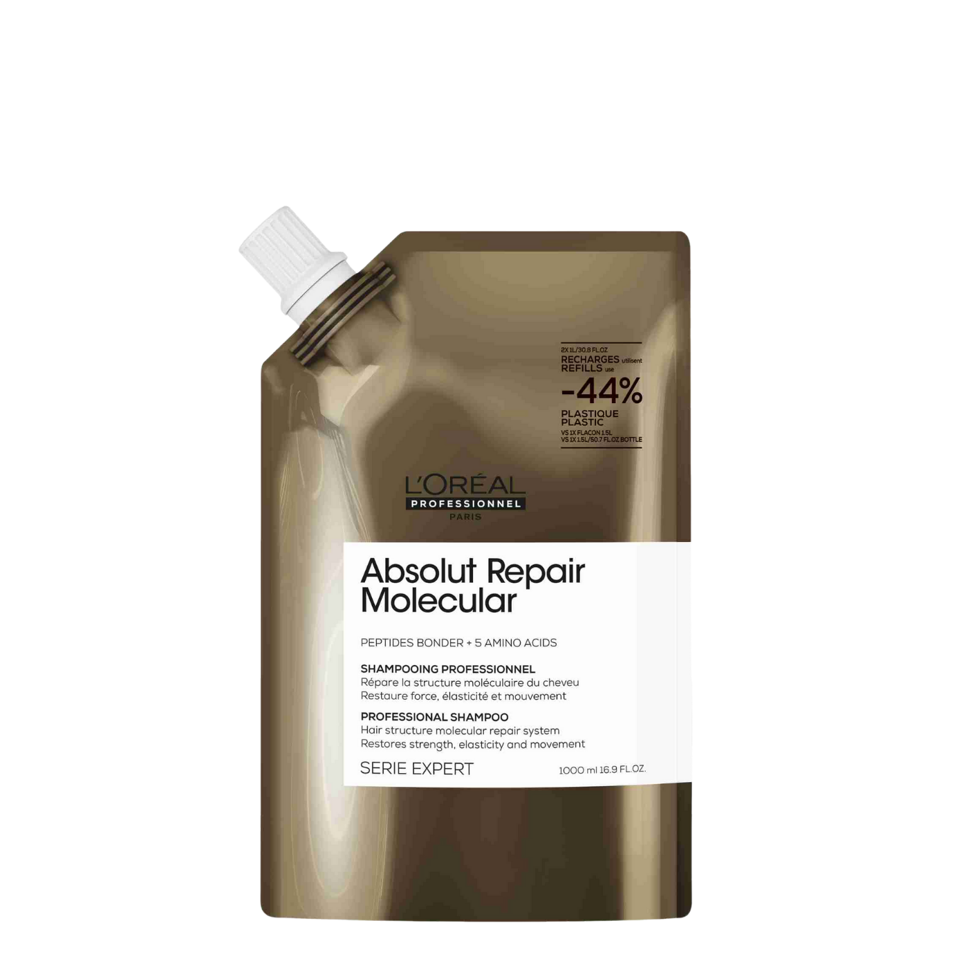 Recarga Shampoo Reparación Molecular Absolut Repair Molecular 1000ml