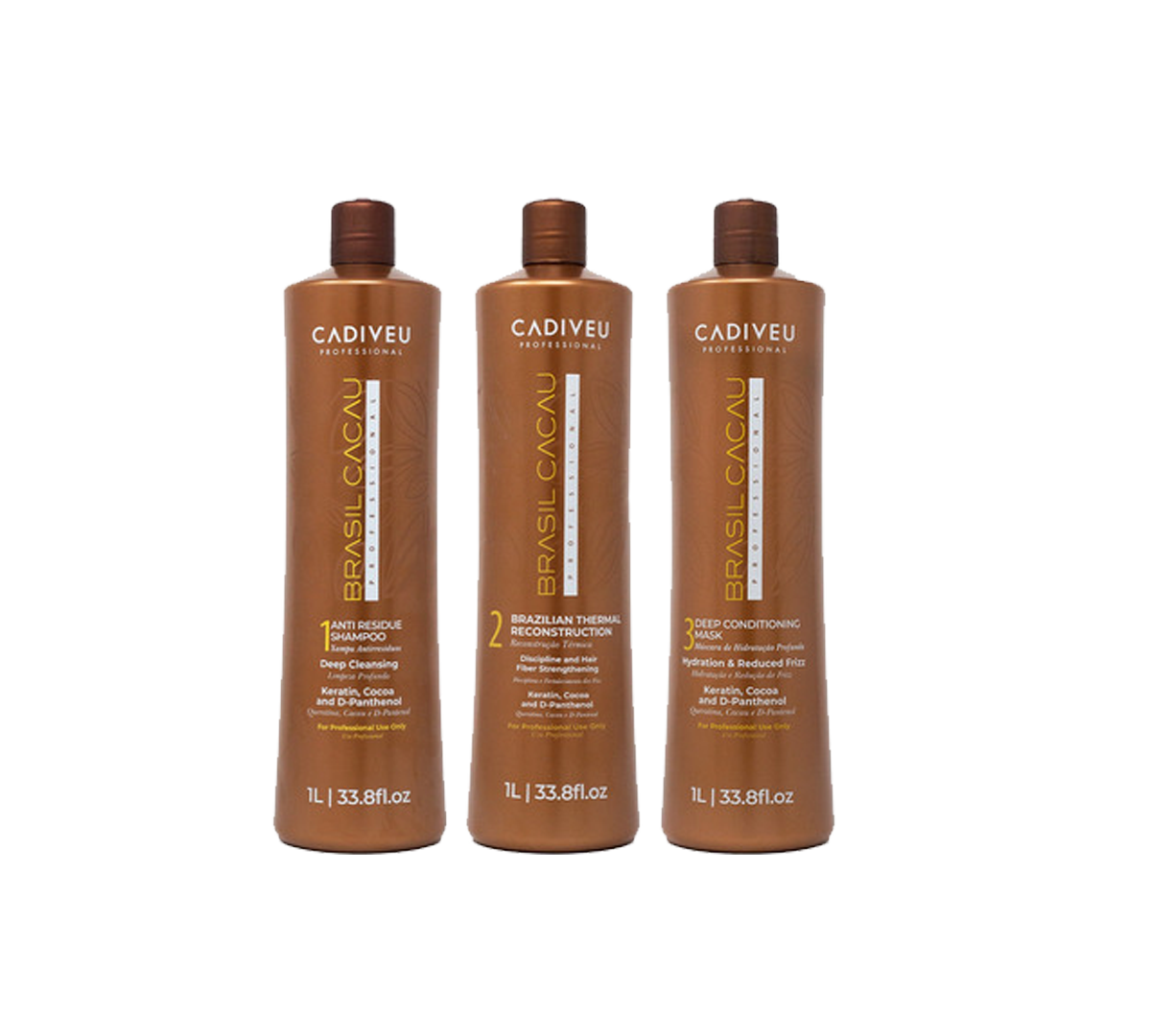 Kit Alisado Profesional Brasil Cacau 1000 ml