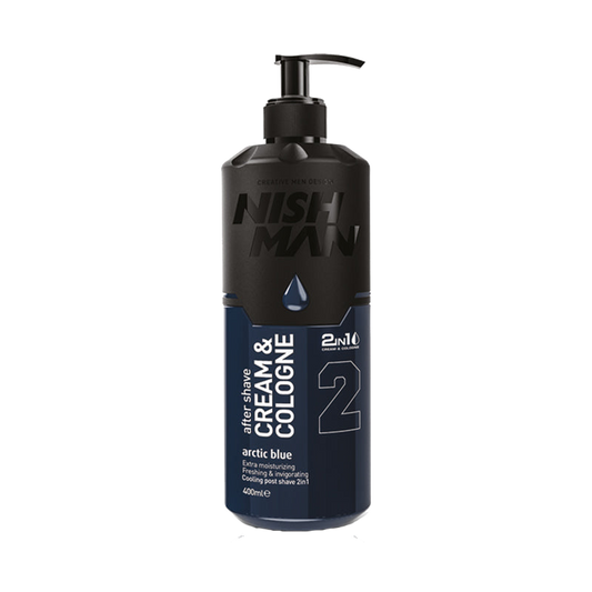 After Shave Cream & Cologne N°02 Artic Blue 400ml Nishman