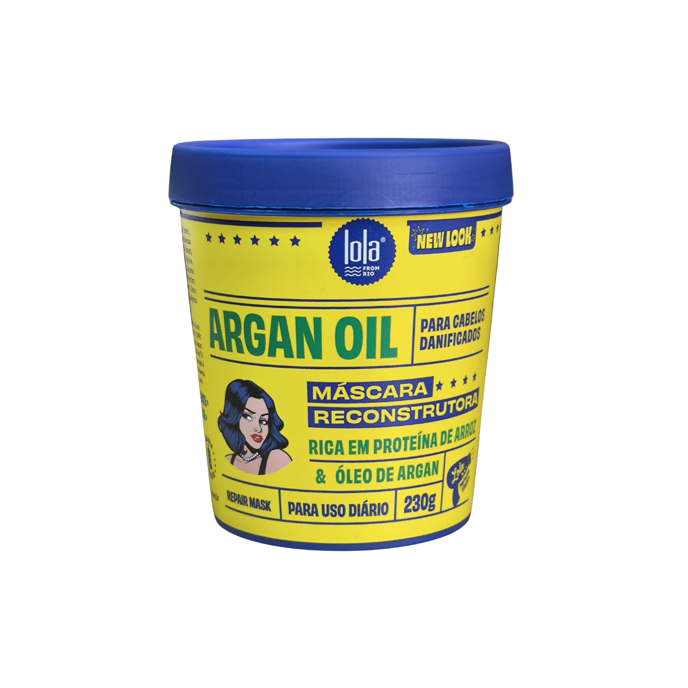 Máscara Reconstrucción Argan Oil — Lola Cosmetic (230 g)