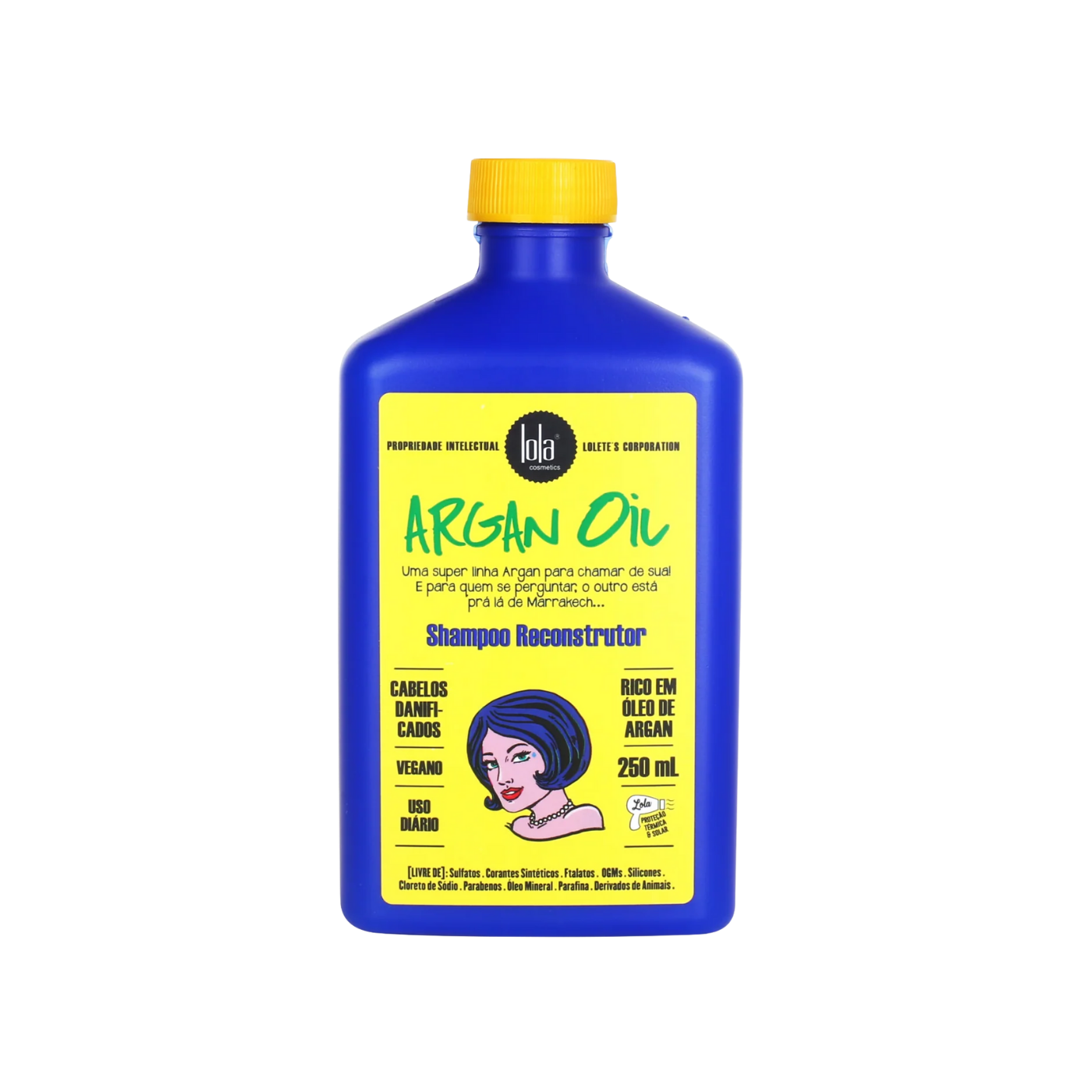 Argan Shampoo Reconstructivo — Lola Cosmetic (250 ml)