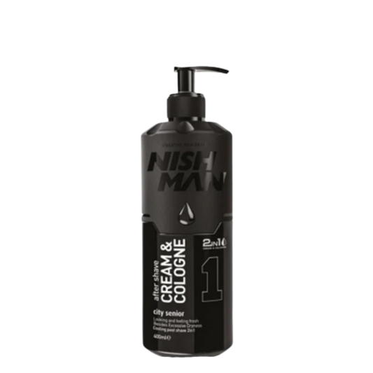 After Shave Cream + Colonia CITY SENIOR Nº1 400 ml Nishman