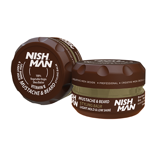 Cera Peinado Beard & Mustache 100ml Nishman