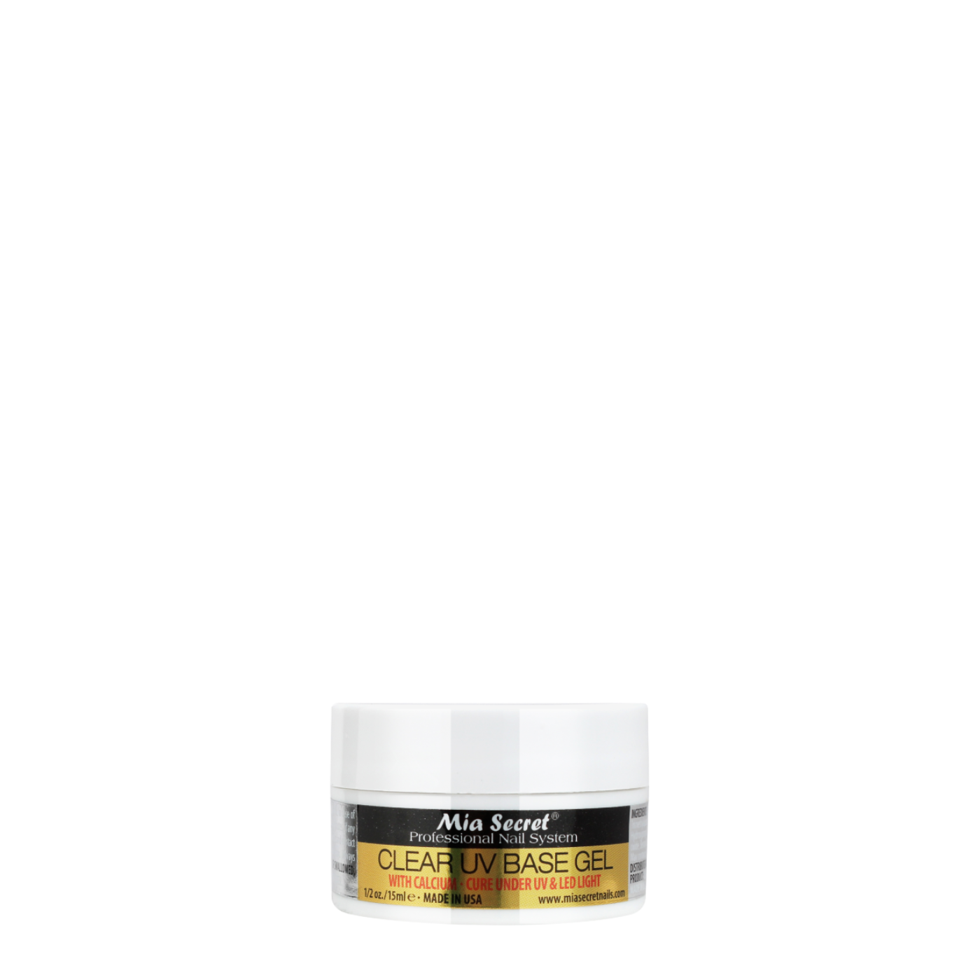 Clear UV Base Gel 15 ml Mia Secret