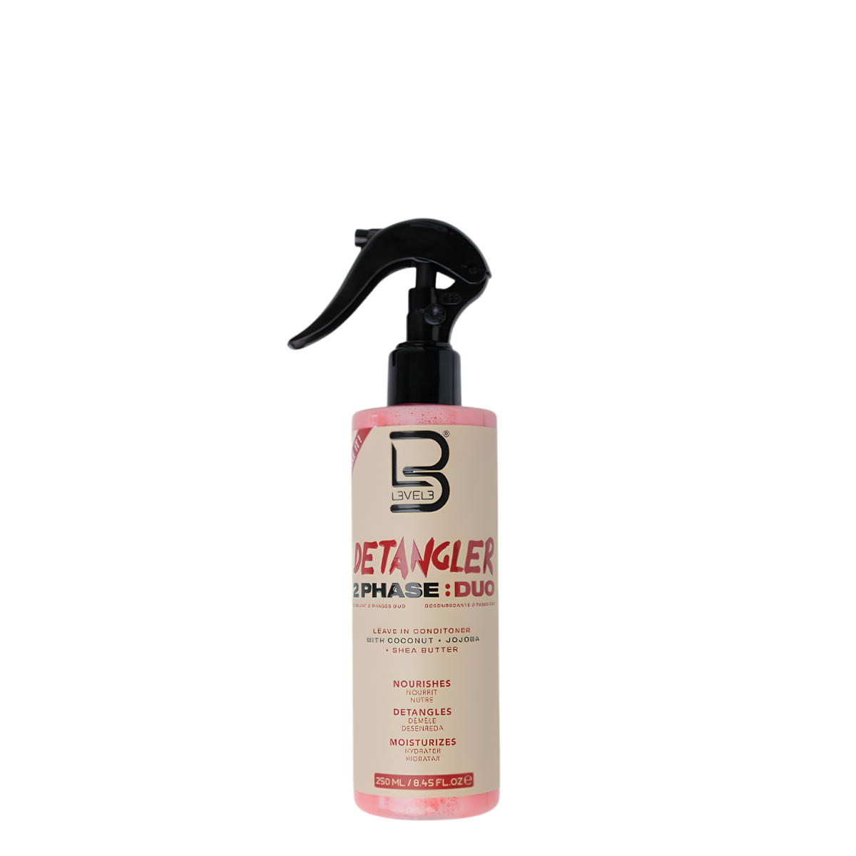 Spray acondicionador y desenredante bifasico sin enjuague L3VEL3 Level 3 2 Phase Detangler 250ml