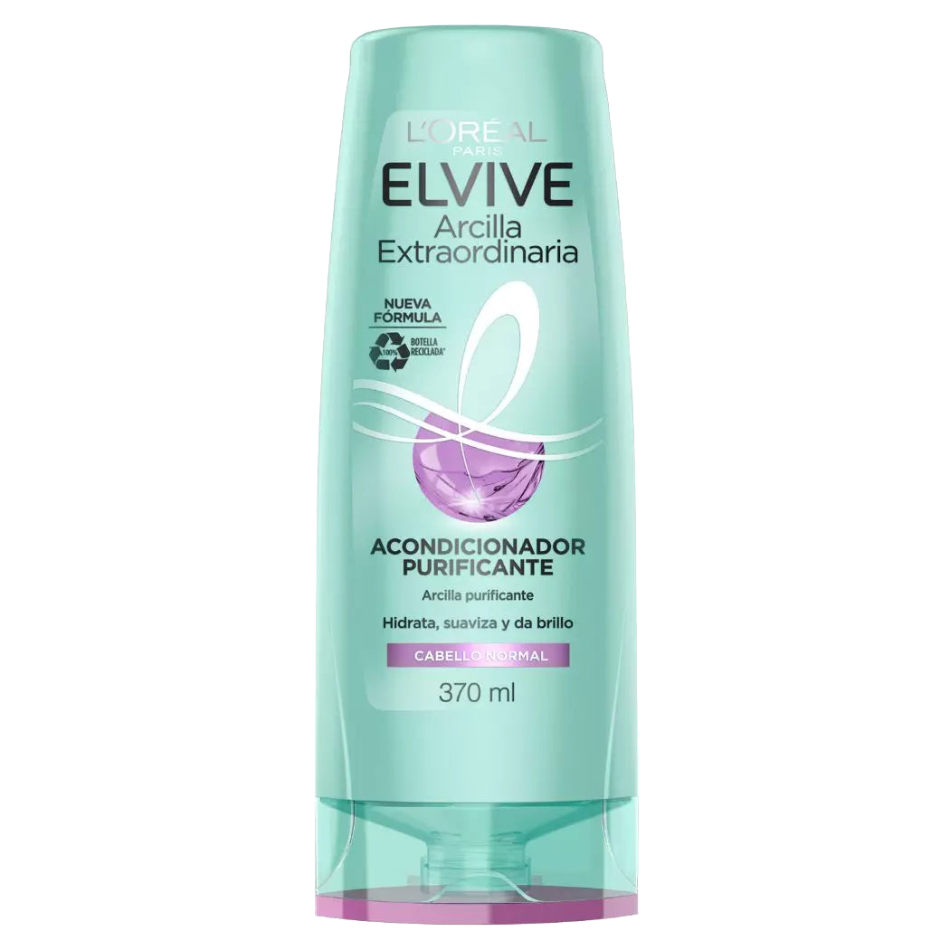 Acondicionador Purificante Arcilla Extraordinaria Elvive 370 Ml