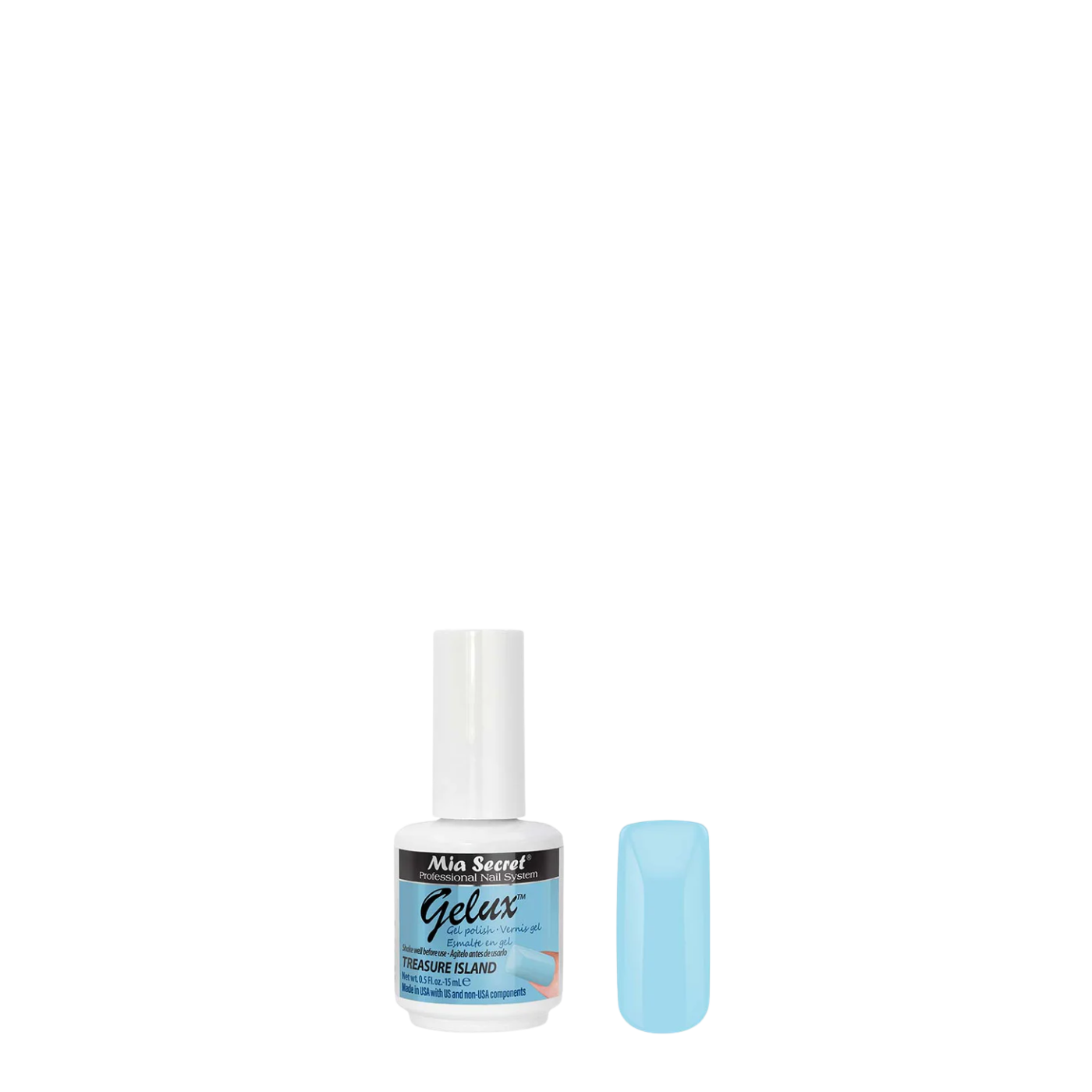 Esmalte Gelux Treasure Island Mia Secret (15 ml)