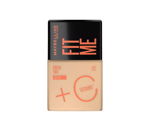 Base de Maquillaje Fit Me Fresh + Vitamina C 02 - Maybelline (30 ml)