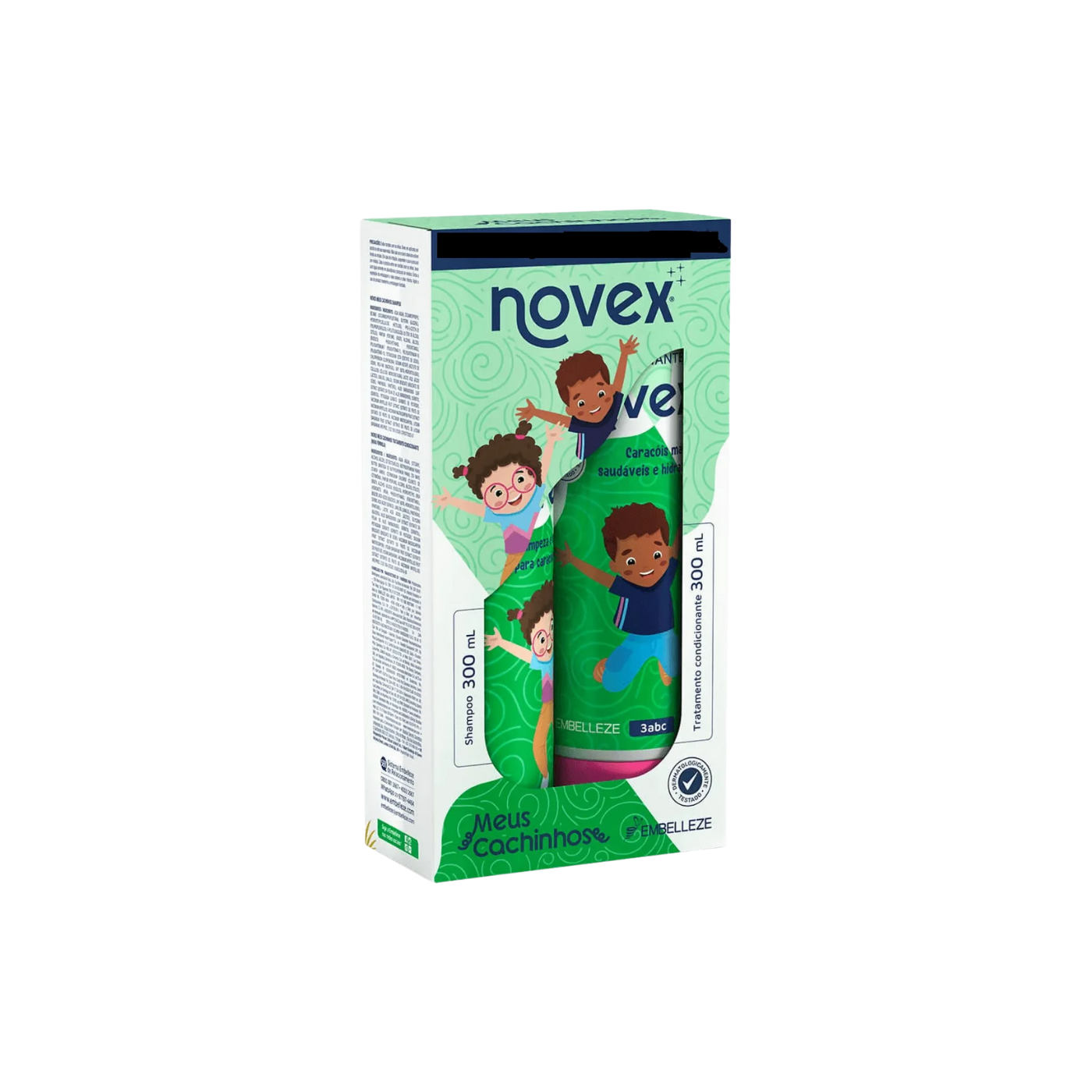 Kit Shampoo y Acondicionador Novex Meus Cachinhos Kids
