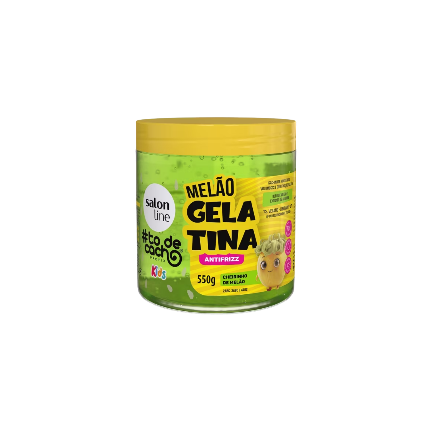Gelatina Antifrizz Kids Melao 550gr Salon Line