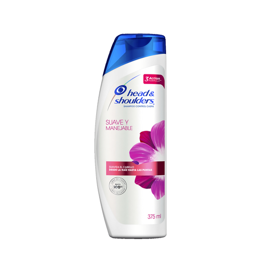 Shampoo Head & Shoulders Suave y Manejable 375ml