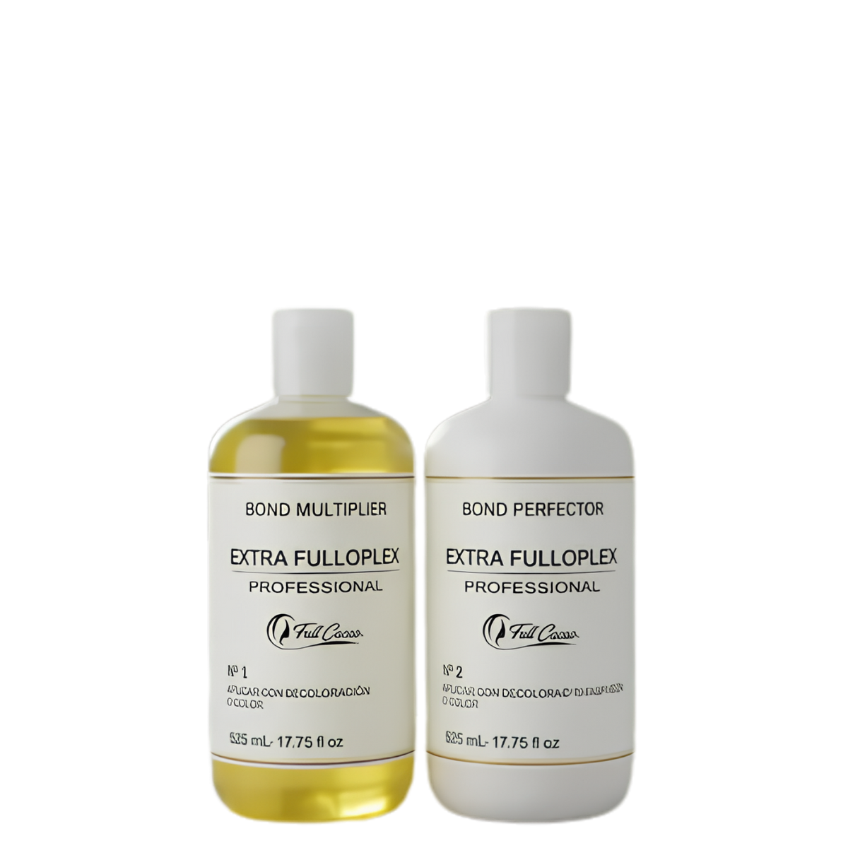 Kit de protección y reconstrucción capilar intensiva Oplex, con dos pasos y 525 ml cada uno, para cabello saludable y fuerte.