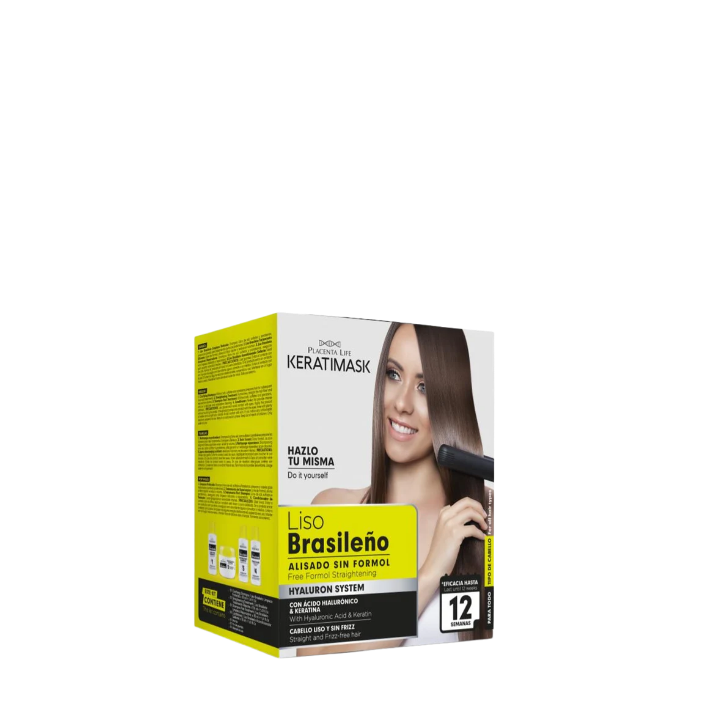 kit Alisado Liso Brasileño Keratinmask