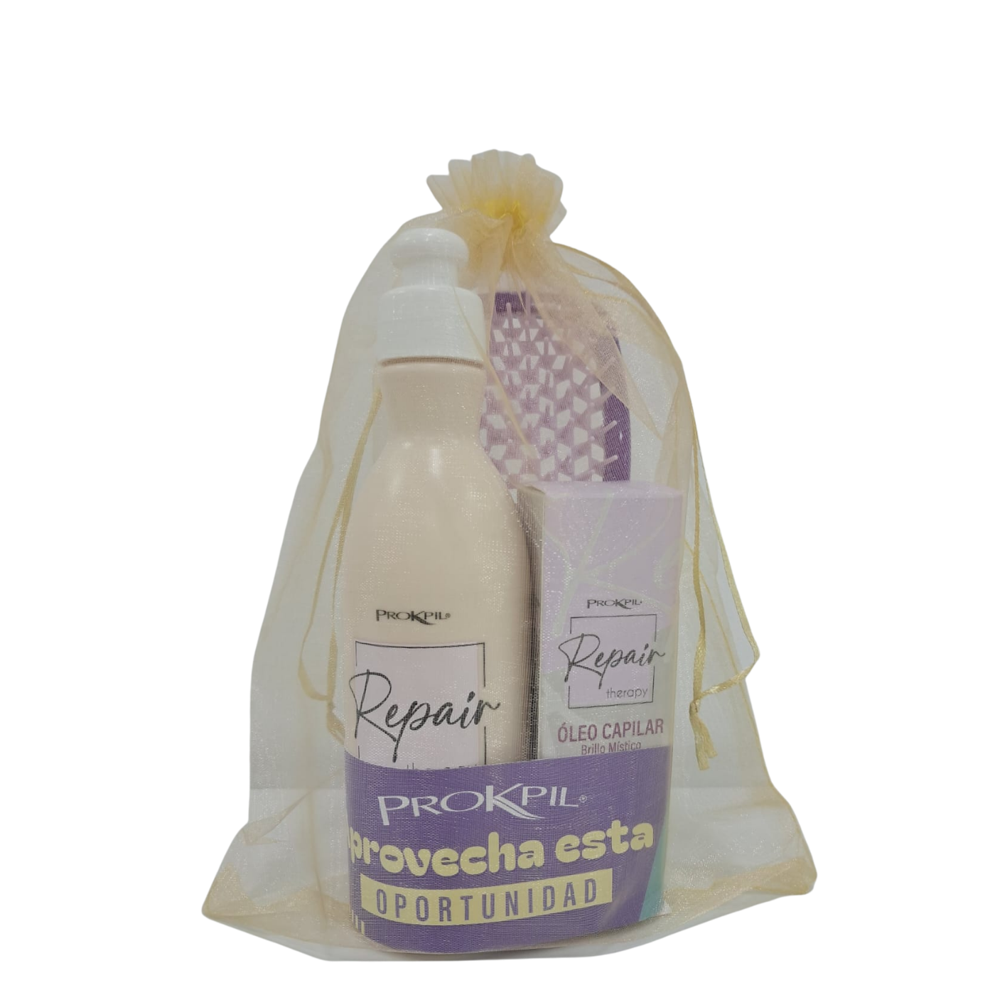 Kit Prokpil Reparación | Tratamiento Repair + Óleo 60ml + Cepillo