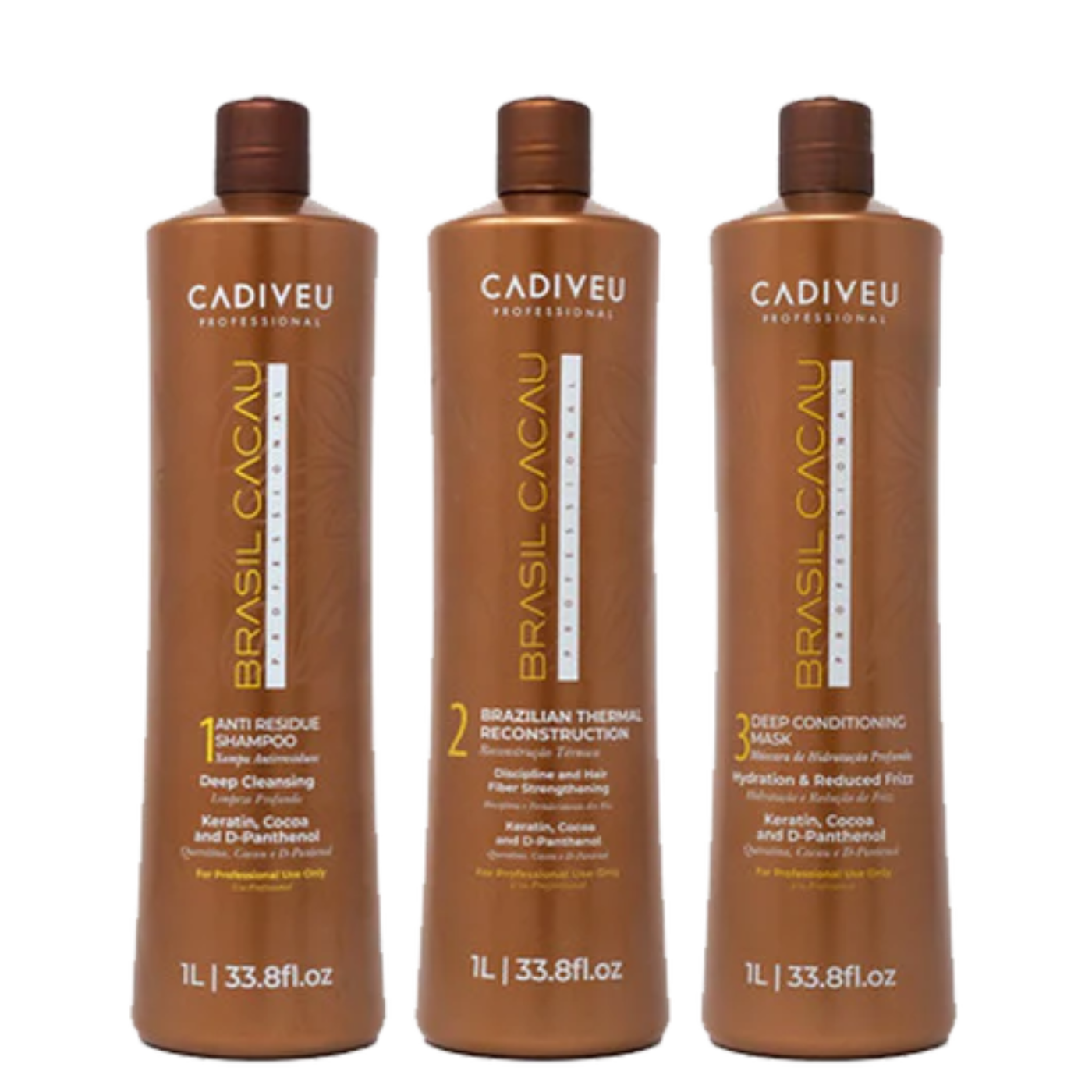 Kit Alisado Profesional Brasil Cacau 1000 ml