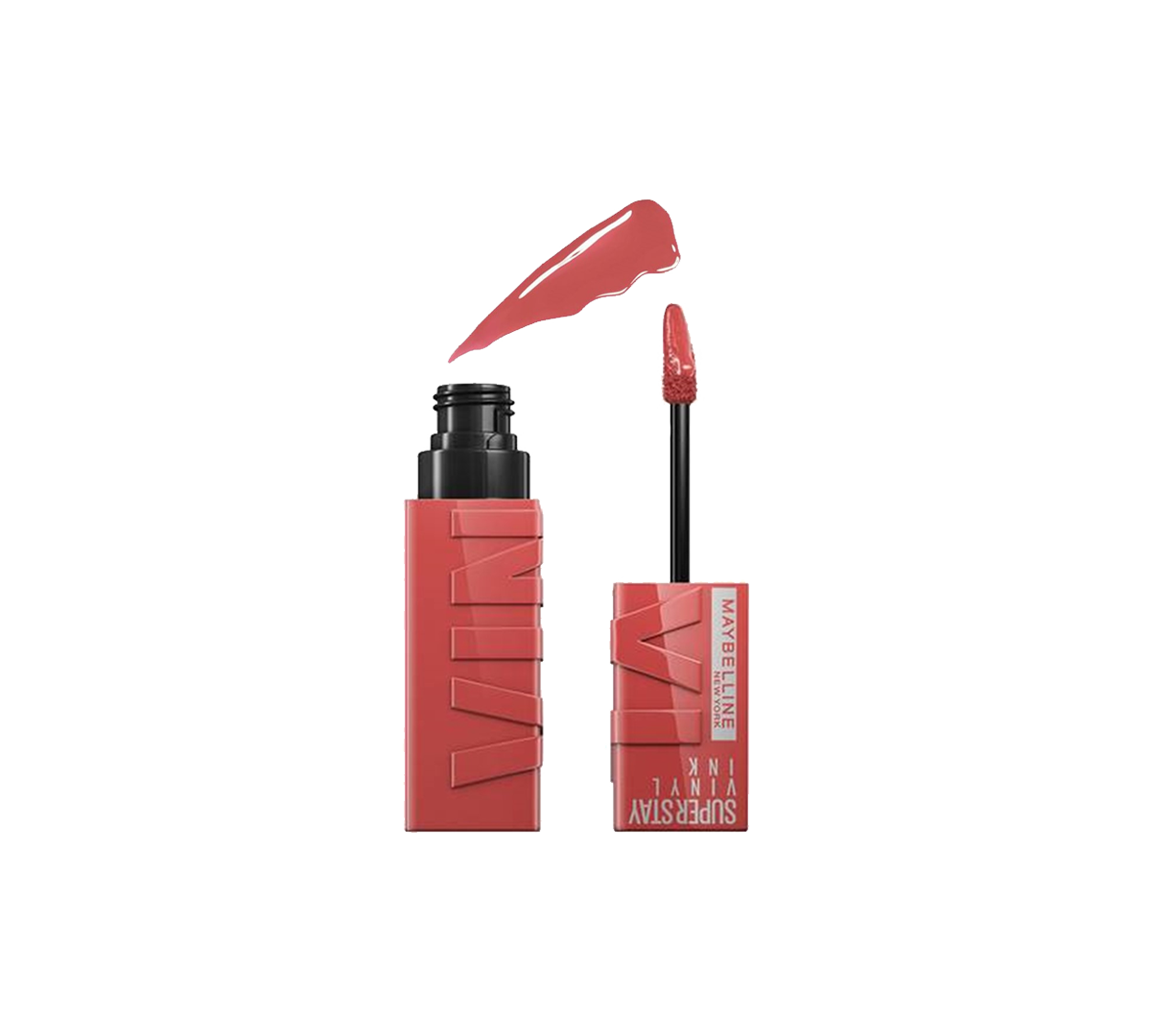 Labial Super Stay Vinyl Ink Tono Peachy de Maybelline