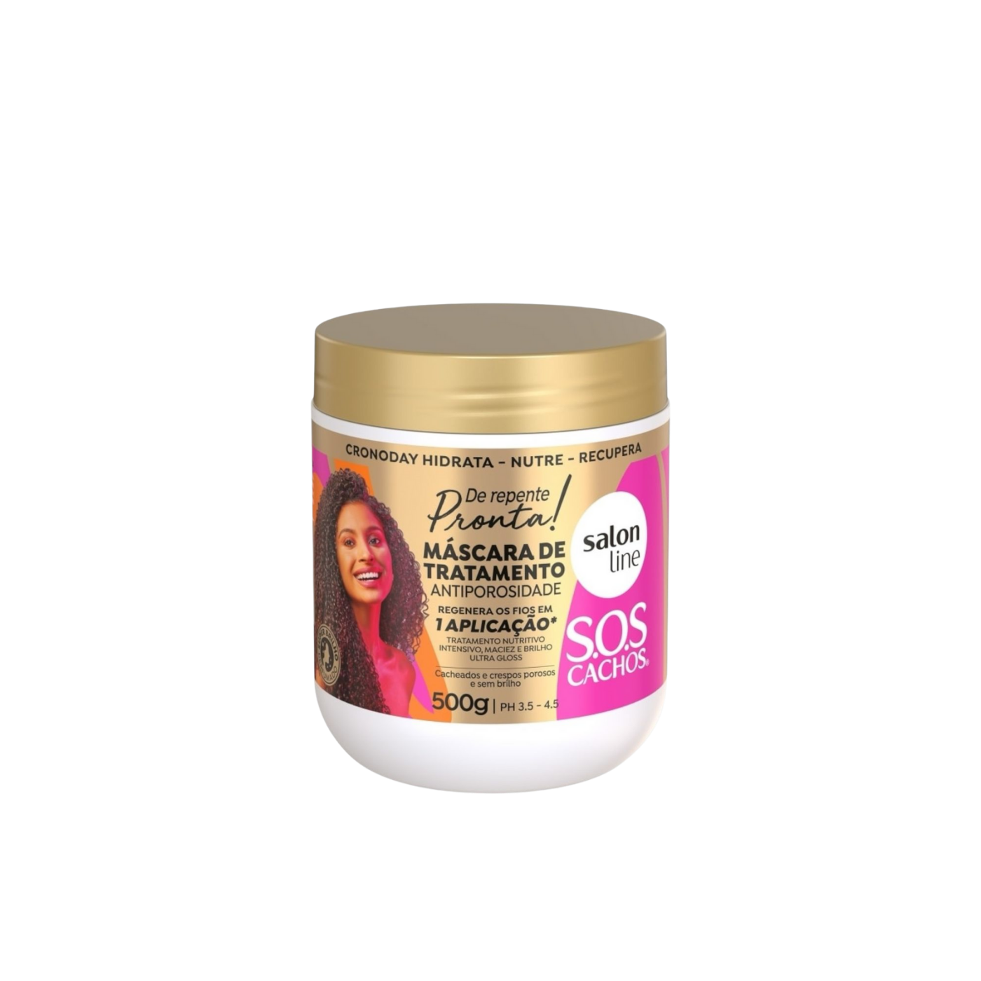 Máscara Antiporosidades Pronta 500ml - Salon Line