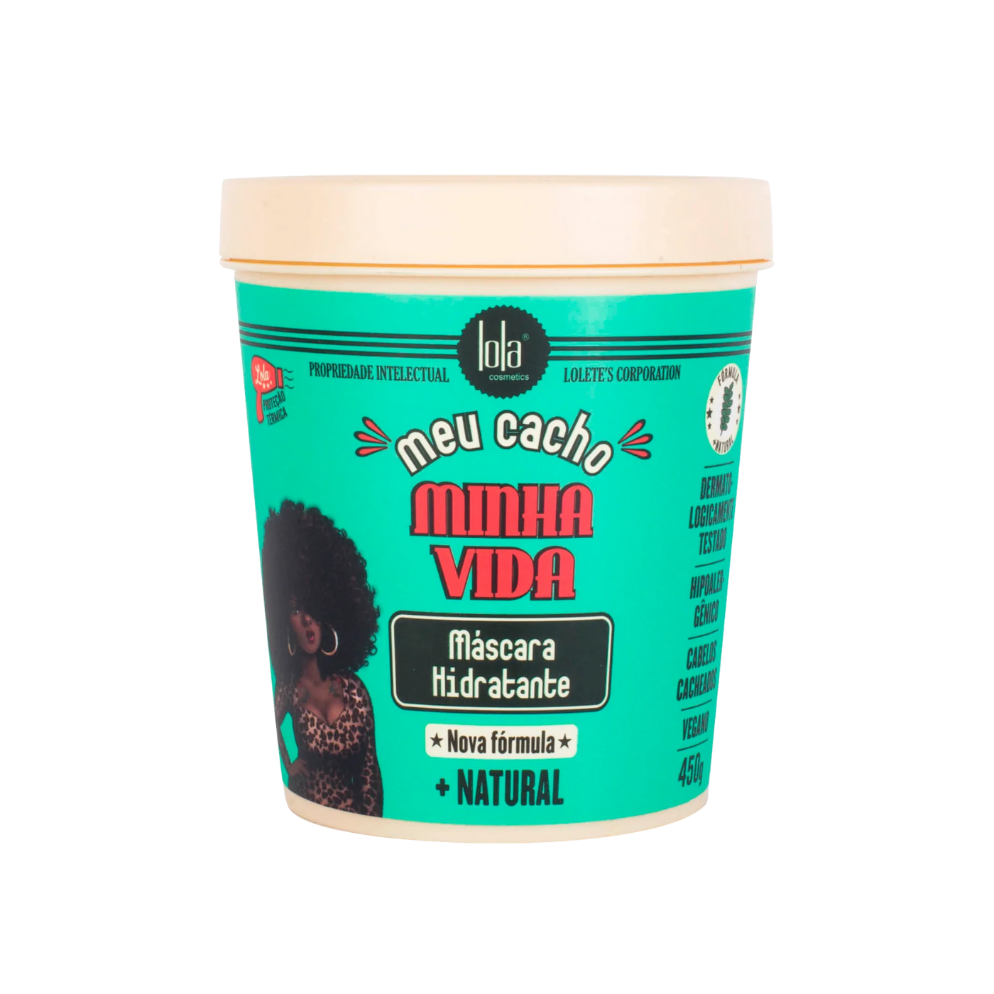 Máscara Hidratante Meu Cacho Minha Vida — Lola Cosmetics (450g)
