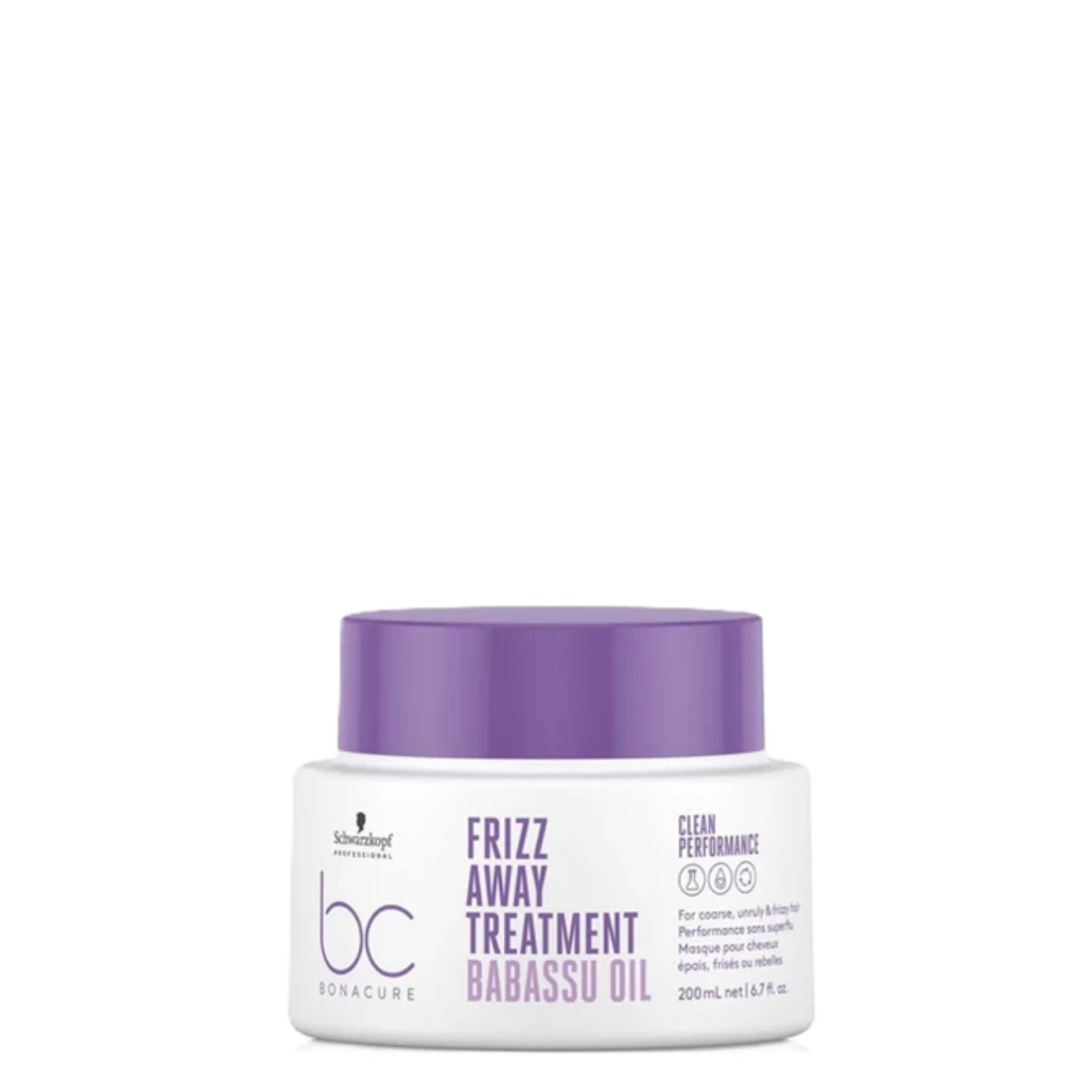 Mascara Frizz Away Babassu Oil 200 ml