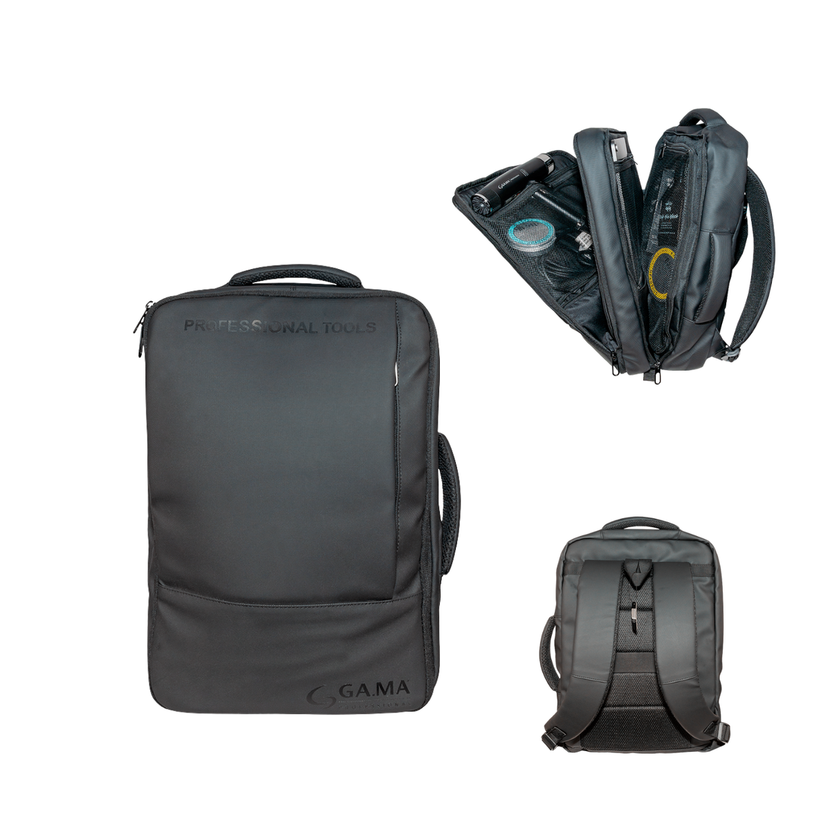 Mochila para Herramientas de Peluquería y Barbería Tool Bag 30L Black GP - GA.MA Professional (25GBP30L)