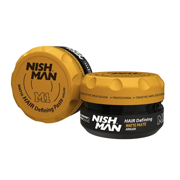 Cera Pasta Mate M1 Argan 100ml Nishman