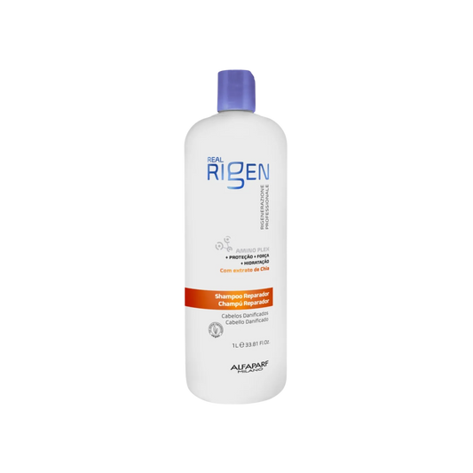 Shampoo Real Rigen Reparador de Alfaparf de 1 L