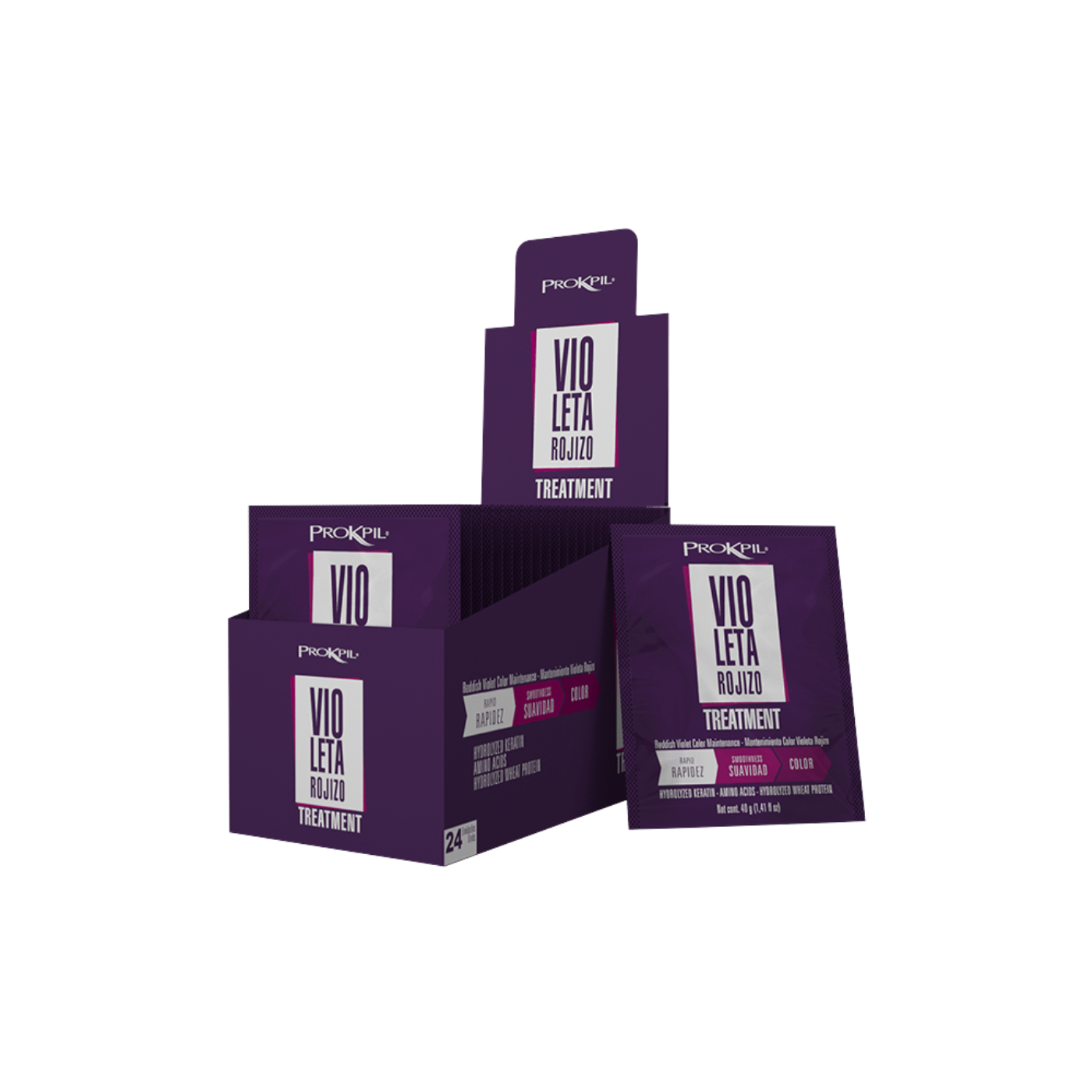 Violeta Rojizo Tratamiento 40 g Prokpil