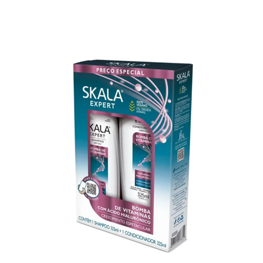 Pack Shampoo + Acondicionador Bomba de Vitaminas Skala 325ml
