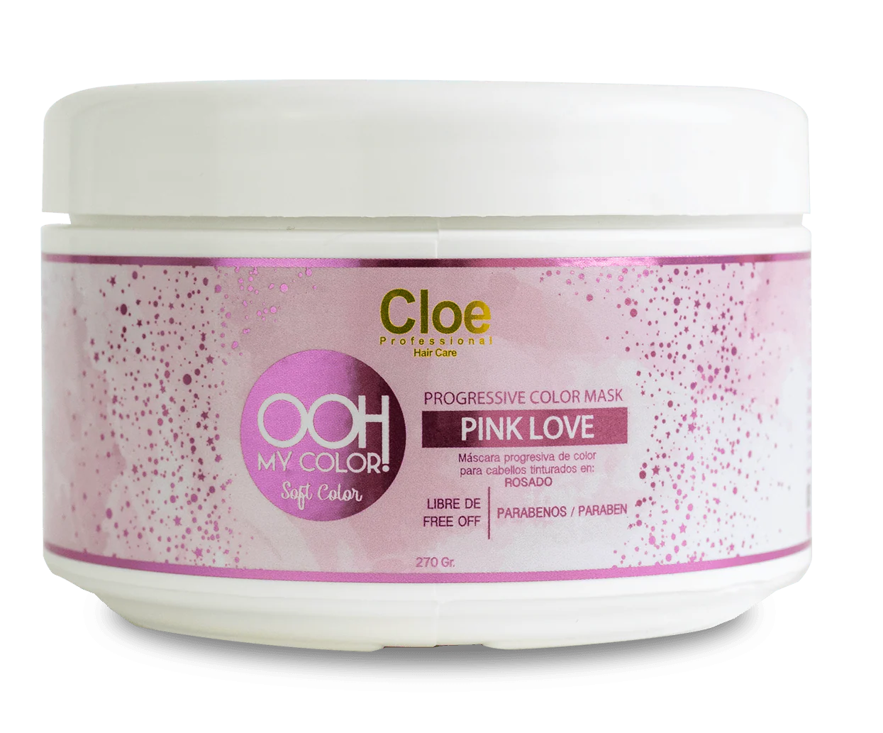 Cloe Professional Oh My Color Pink Love Mascara 270gr