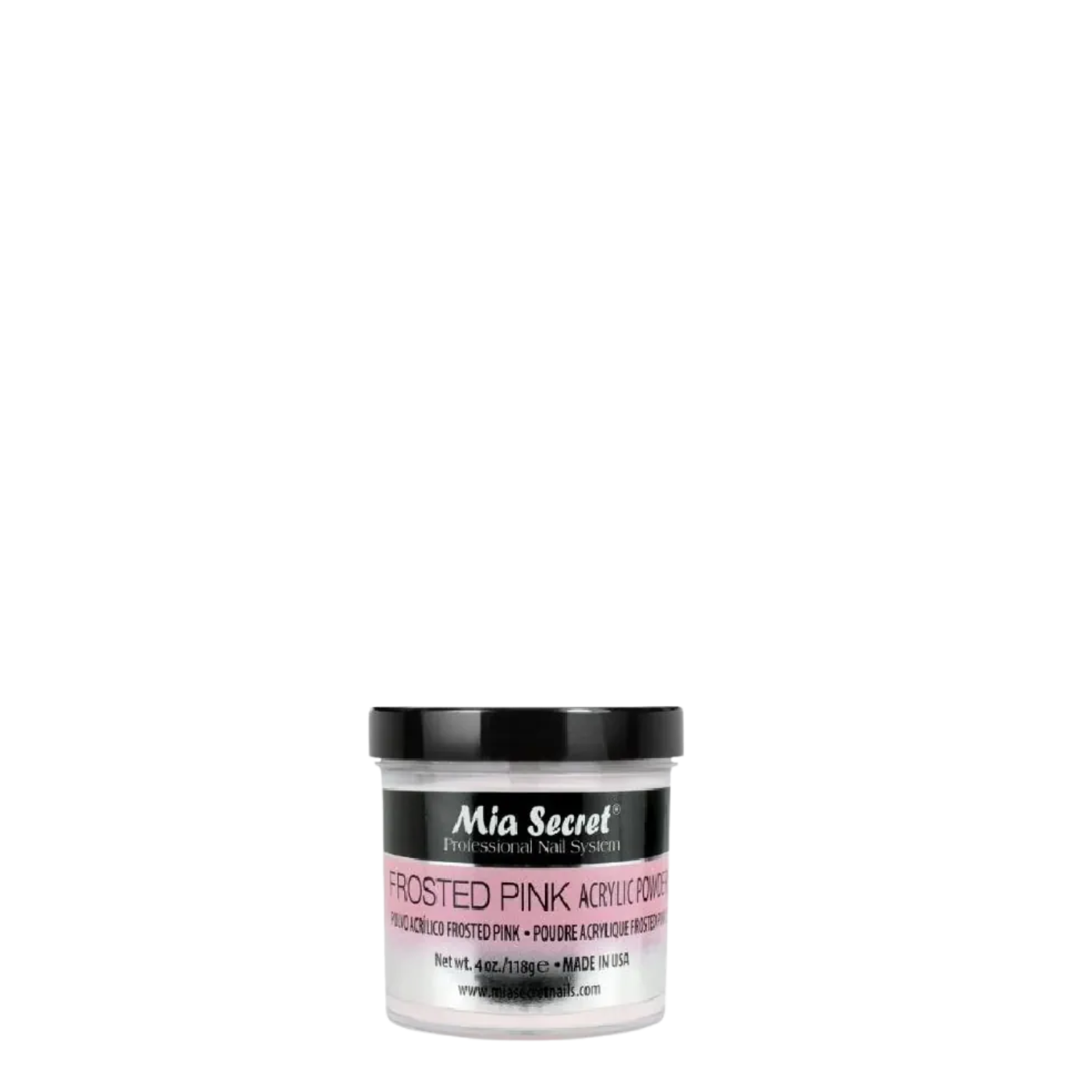 Polvo Acrílico Frosted Pink (118gr)